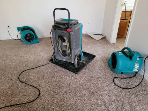 Water damage restoration process in Fostoria, OH